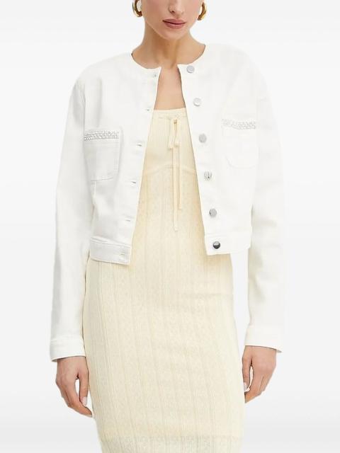 GUESS USA embellished button-fastening jacket