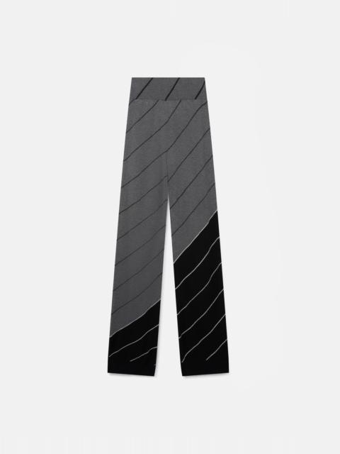 Stella McCartney Stella by Stella 3D Stripes Wool Trousers