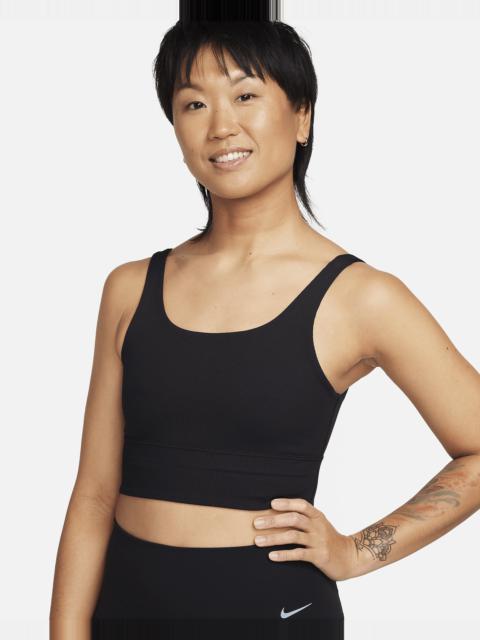Nike Zenvy Rib Women's Light-Support Non-Padded Longline Sports Bra