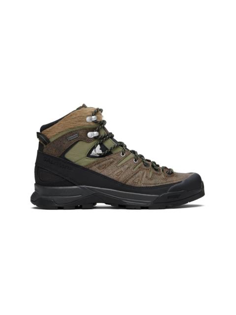 SALOMON Brown X-ALP Mid GORE-TEX Boots