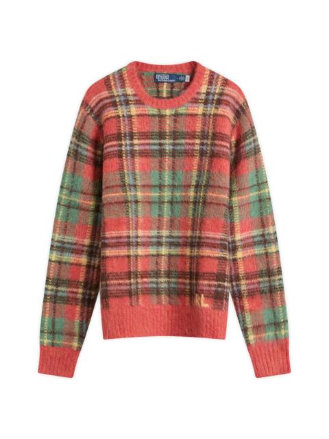 Polo Ralph Lauren Polo Ralph Lauren Mohair Check Knit Jumper
