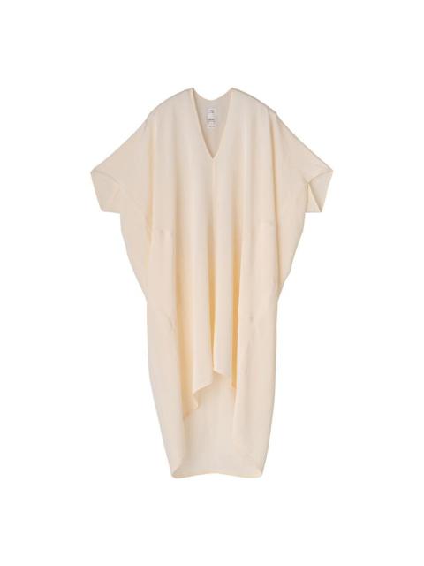 visvim RUANA DRESS (CHIRIMEN) IVORY