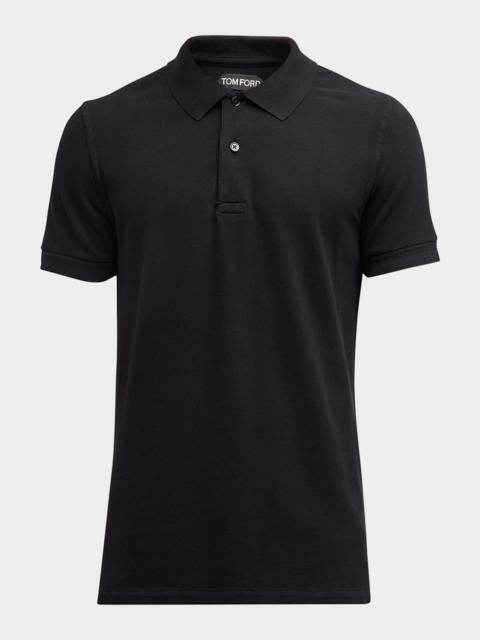 Men's Cotton Pique Polo Shirt