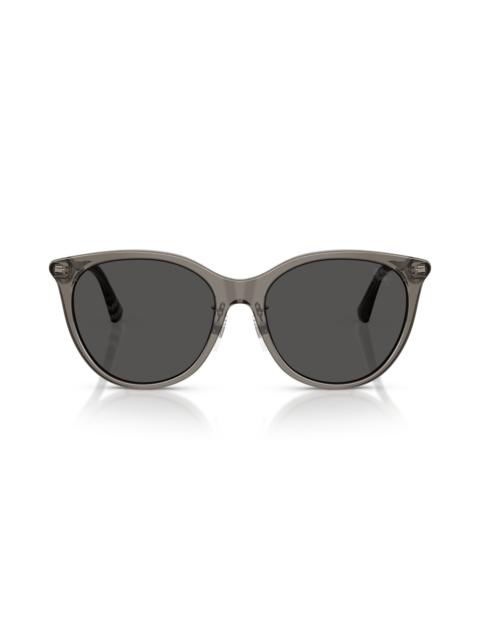 Burberry burberry 56mm Round Sunglasses in Grey at Nordstrom