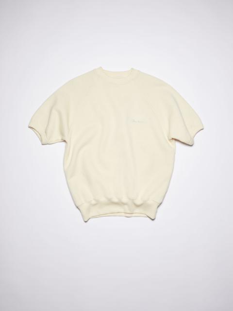 Acne Studios Cotton sweatshirt - Champagne beige