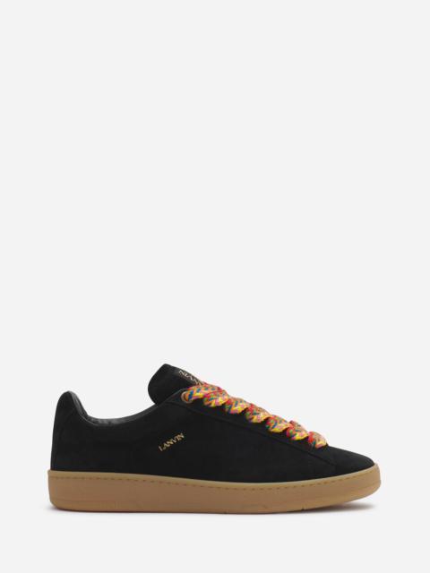 Lanvin SUEDE LITE CURB SNEAKERS