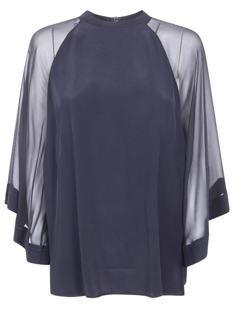 FILIPPA K "Sheer Reglan" Blouse