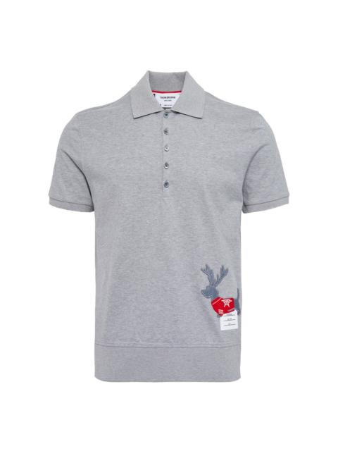 Thom Browne Relaxed Fit Short Sleeve Top