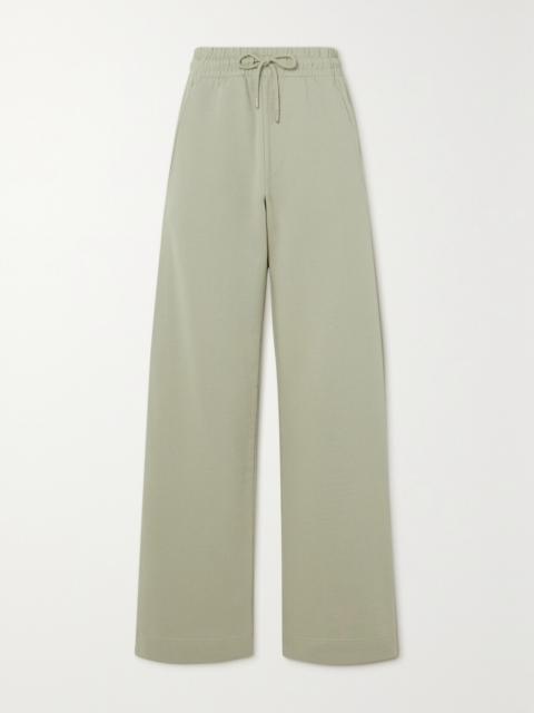 Dries Van Noten Cotton-jersey Wide-leg Track Pants