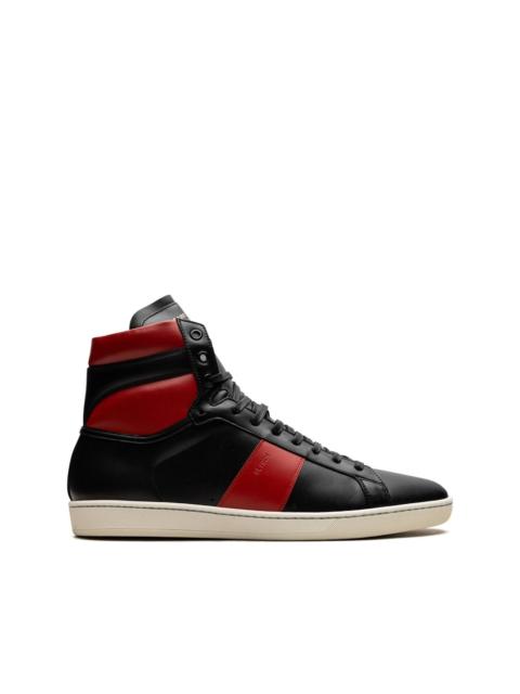 SAINT LAURENT SL-02H High "Black Red" sneakers