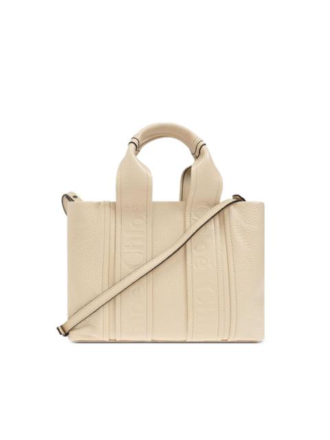 Chloé small embossed tote bag