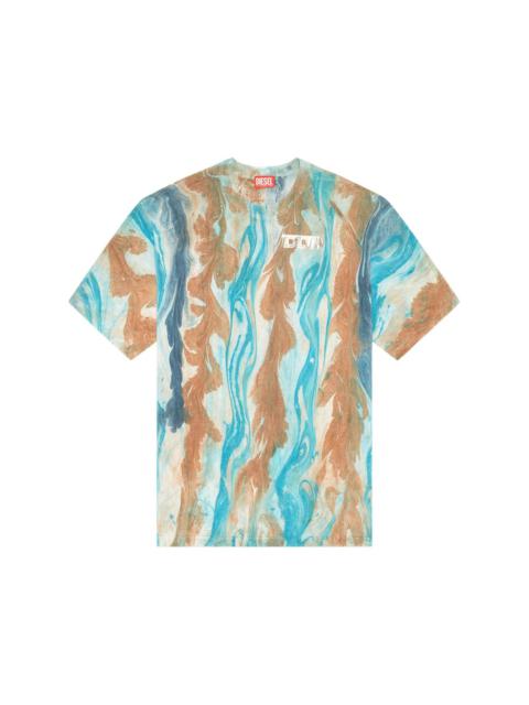 abstract-print cotton T-Shirt
