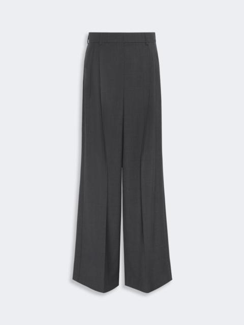 WEEKEND Max Mara ADELFI Woollen cloth trousers - DARK GREY