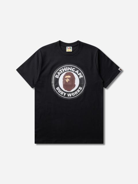 A BATHING APE® Men's Busy Works T-Shirt Black