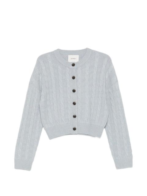 LISA YANG Cassie cable-knit buttoned cardigan