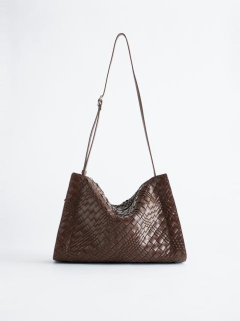 & Other Stories Braided Leather Crossbody Bag