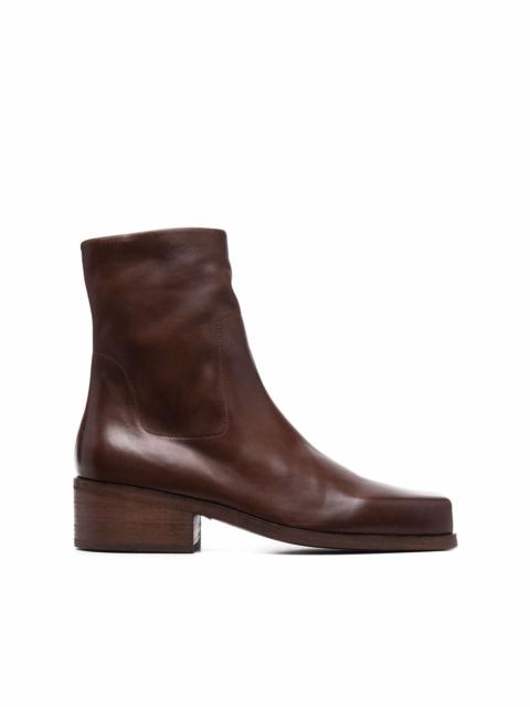 Cassello leather ankle boots