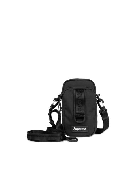Supreme logo-patch messenger bag