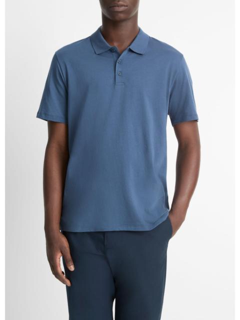 Vince Pima Cotton Short-Sleeve Polo Shirt