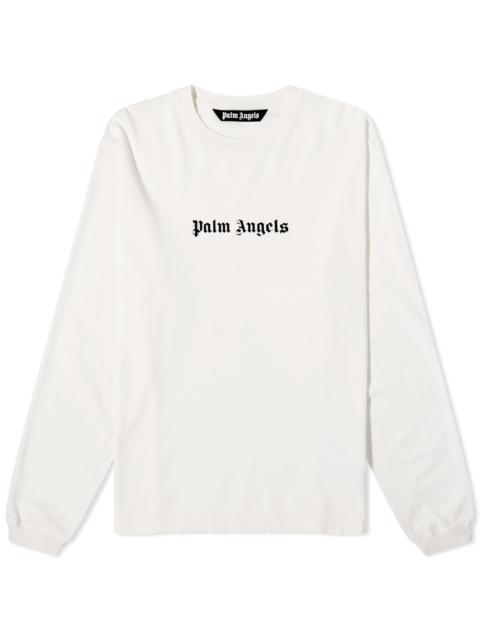 Palm Angels Palm Angels Logo Long Sleeve T-Shirt