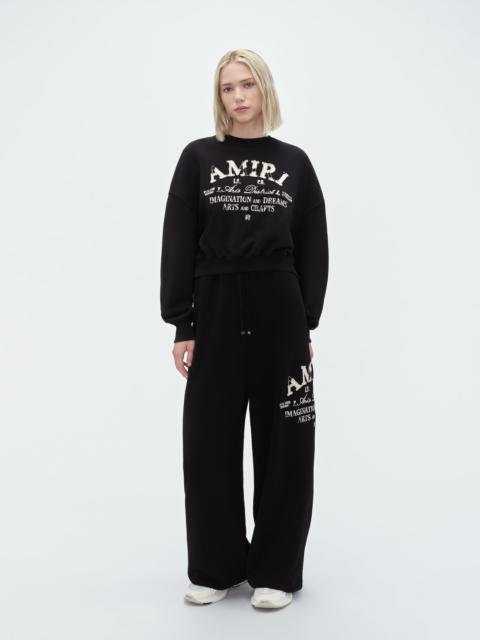 AMIRI DISTRESSED ARTS DISTRICT SWEAT