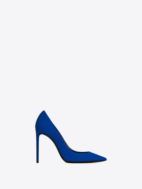 zoe pumps in crepe de chine