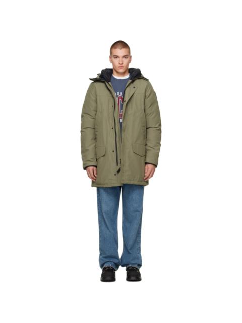 Canada Goose Khaki Tonal Disc Langford Down Parka