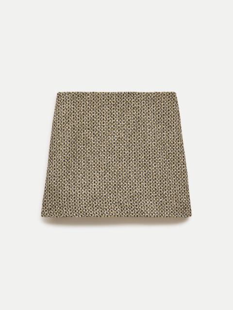 J.CREW Fairfax mini skirt in tweed