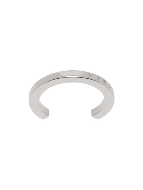 MM6 Maison Margiela Silver Cuff Ring