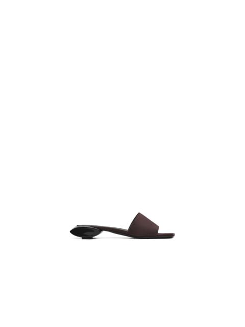 Alaïa ELLIPSE MULES IN SUEDE