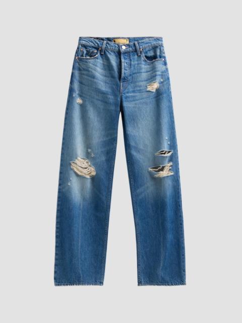 MOTHER Women's The Rerun Zip Sneak Jeans - Fyvm