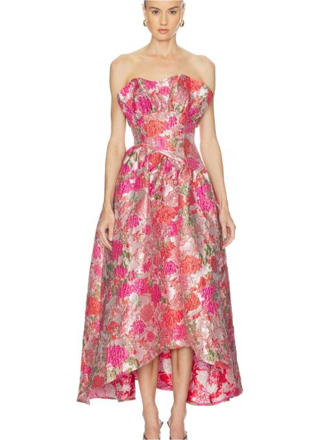 ELLIATT Floralie Strapless Gown