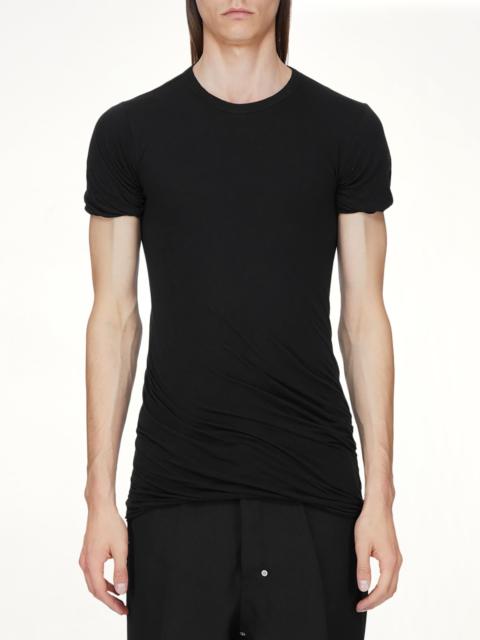 Rick Owens Double SS T-Shirt in Black