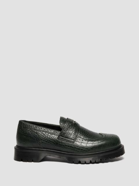 Dr. Martens PENTON BROGUE Emboss Leather Loafers