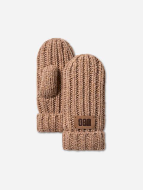 UGG ® Women's Chunky Mitten Knit in Camel
