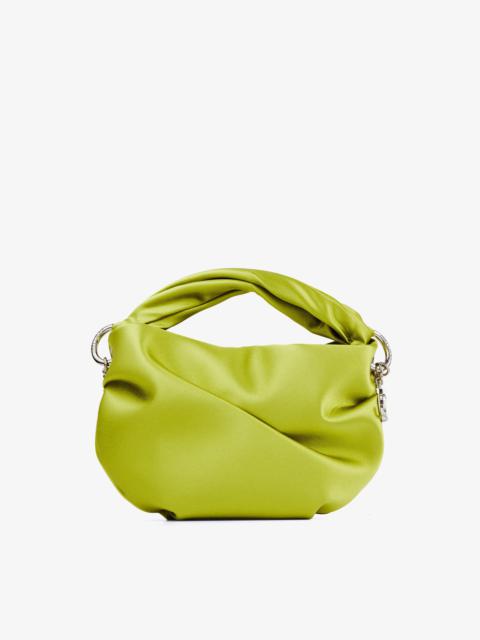 Bonny
Lime Satin Bag with Twisted Handle