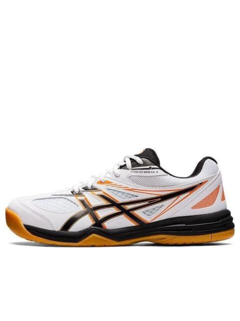 ASICS Court Break 2 'White Black Orange' 1073A013-103