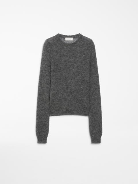 Sportmax FIAMMA Stretch alpaca and wool crew-neck sweater