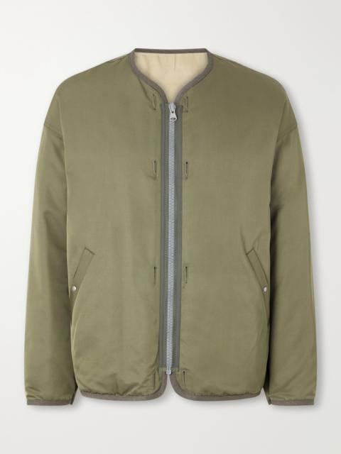 visvim Wool and Silk-Blend Twill Down Liner Jacket