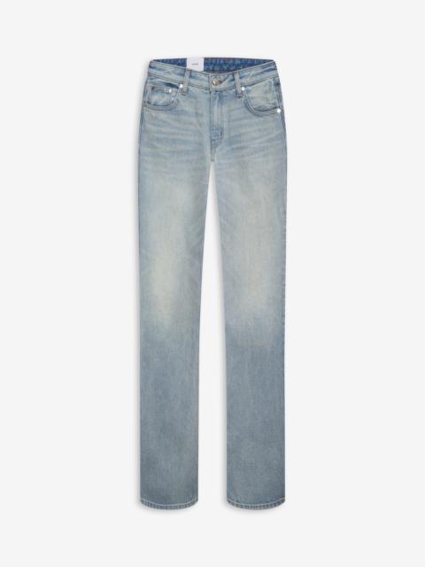 Rhude LOW-WAIST FLARE DENIM