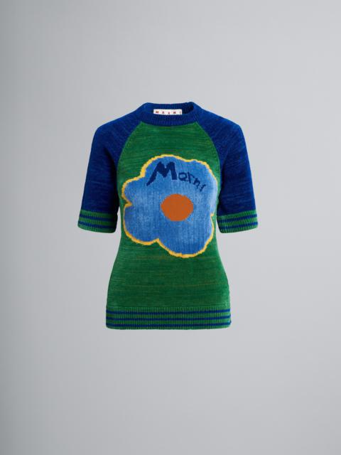 Marni MOULINÉ CHENILLE SWEATER