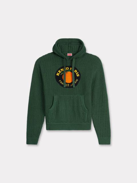 KENZO 'KENZO Fruit Stickers' embroidered hooded sweatshirt