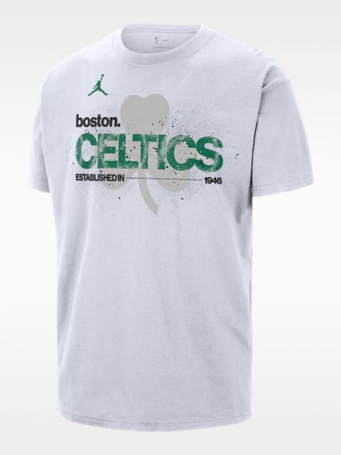 Jordan Boston Celtics Courtside Men's Jordan '85 NBA Statement T-Shirt