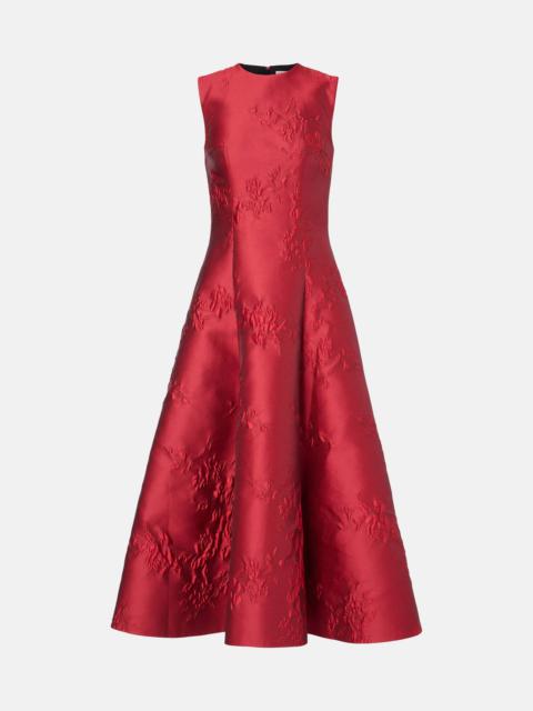 EMILIA WICKSTEAD Mara floral jacquard cocktail dress