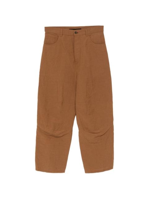 Forme D'Expression Skewed five-pocket trousers