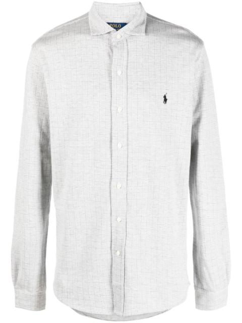 Polo Ralph Lauren logo-embroidered cotton shirt