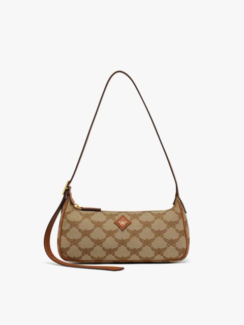 MCM Himmel Shoulder Bag in Lauretos Jacquard