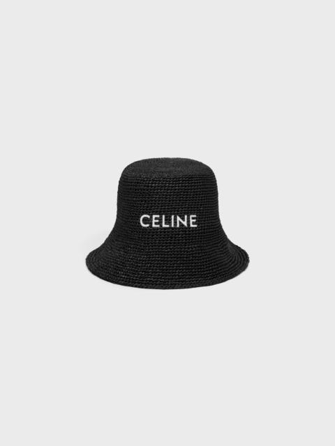 CELINE bucket hat IN Raffia