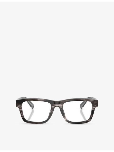 Dolce & Gabbana DG3446 Square-Frame Acetate Eyeglasses