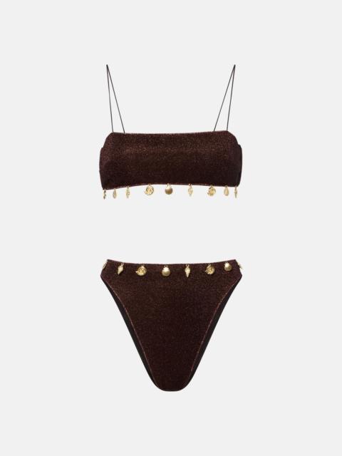 Oséree Lumière embellished bikini